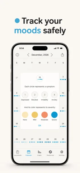Created App Store screen 3 for eMoods