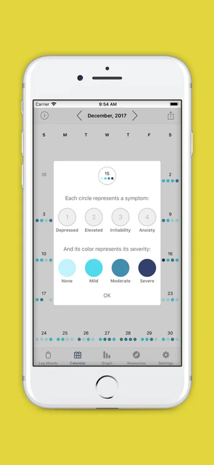 Original eMoods App Store screenshot 2